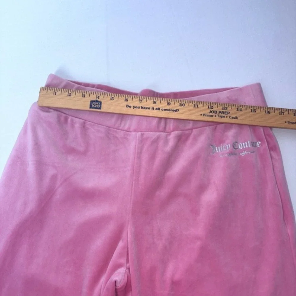 Juicy Couture Pink Velour Track Jacket & Jogger Set